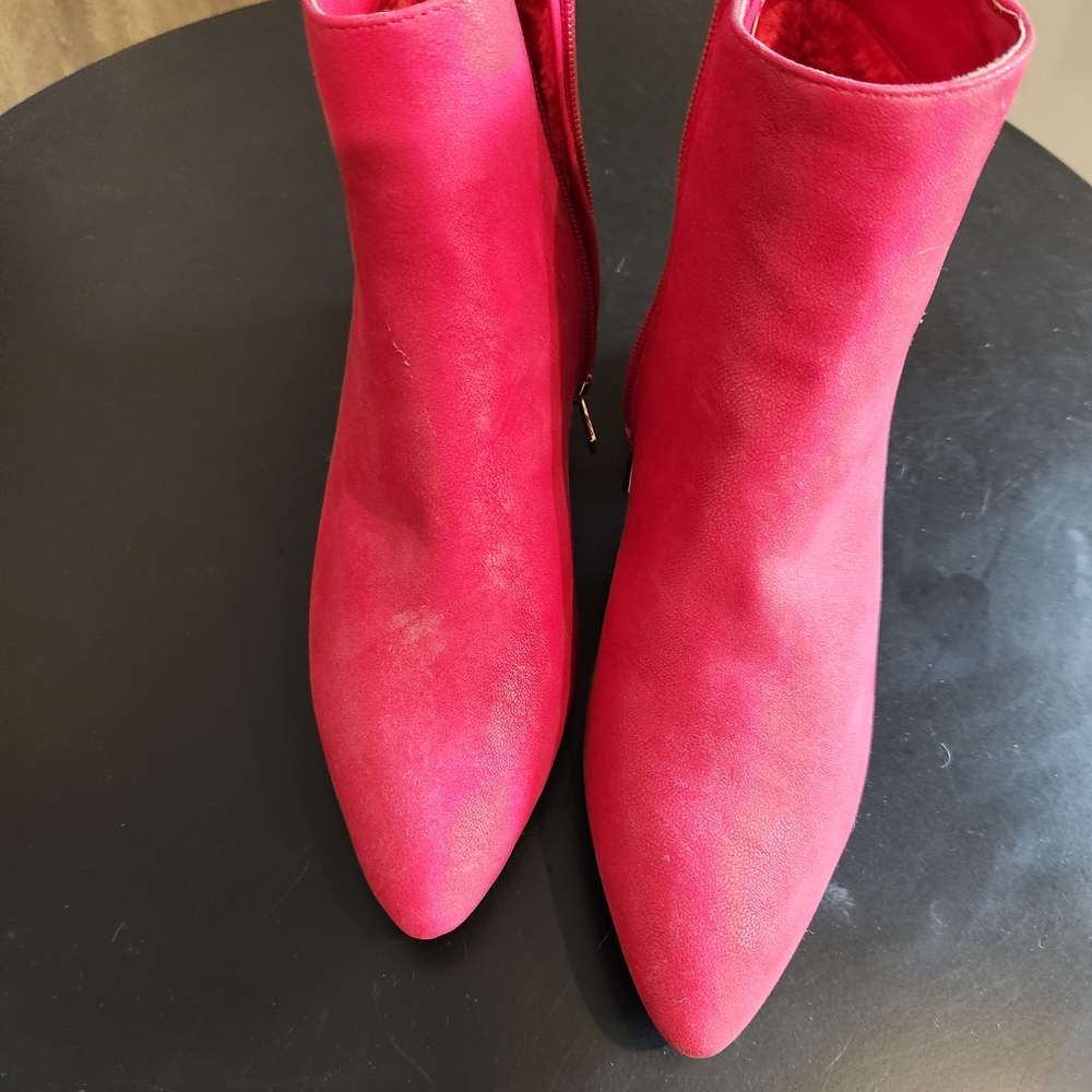 Women's Pink Ankle Boots